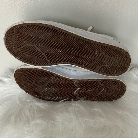 Nike Blazer Mid 77 Men’s White Indigo Sneakers Size 10 - Picture 6 of 8